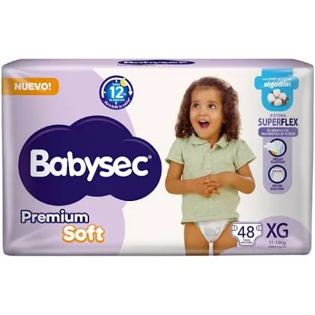 Babysec súper pack Premium XG (x48)