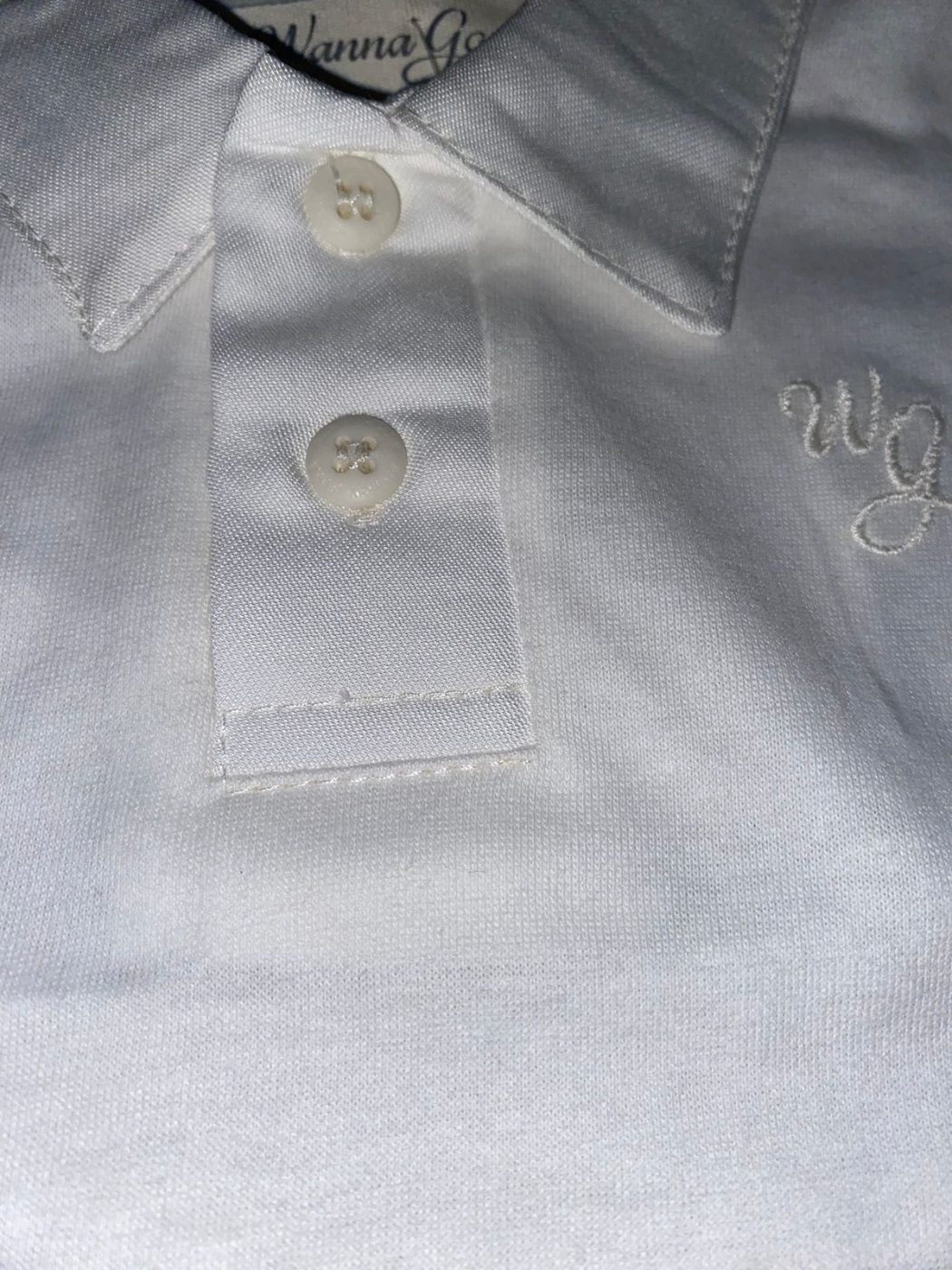 Body de algodón premium con cuello de camisa