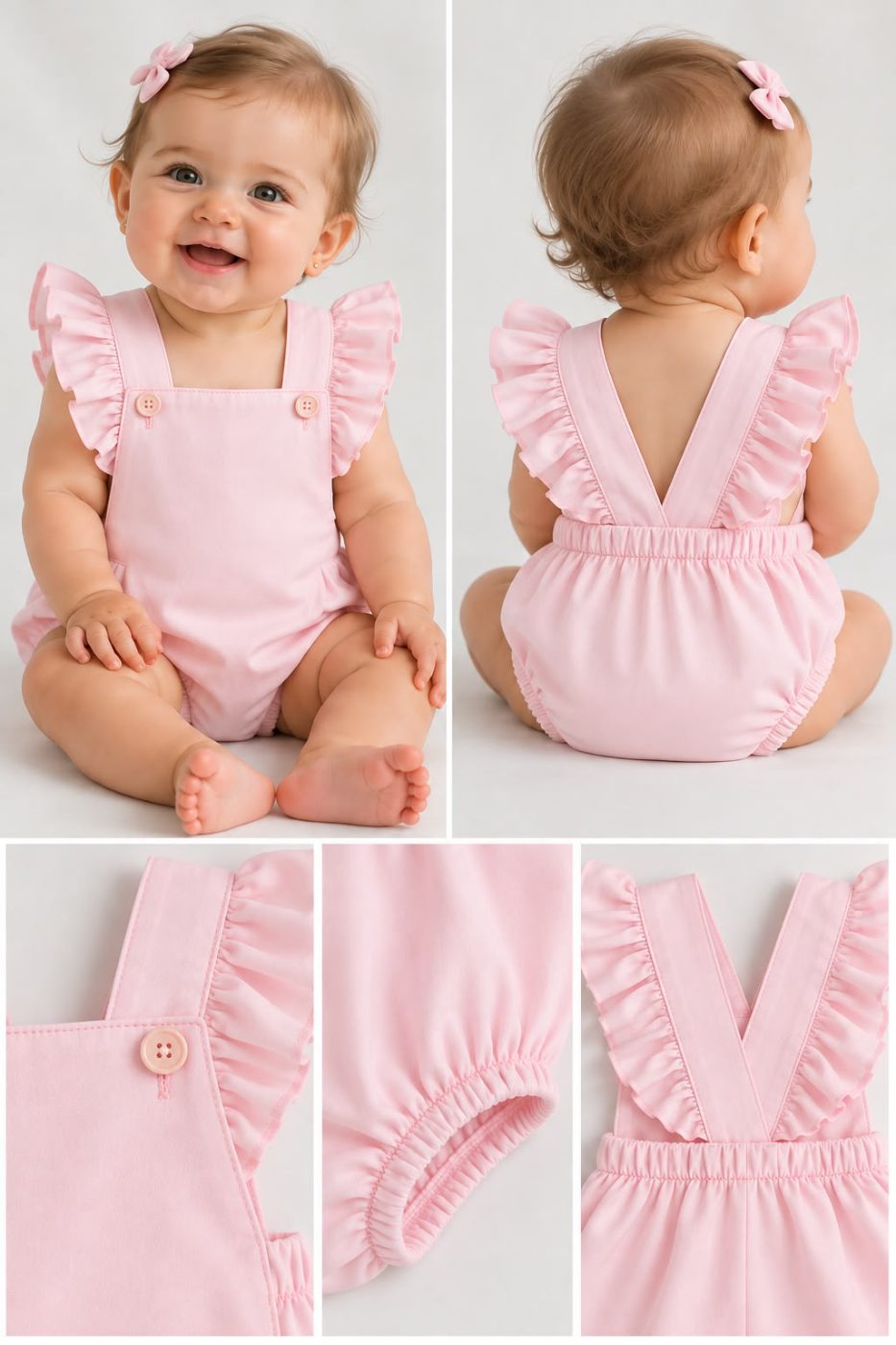 Bombachudo de Poplin rosa