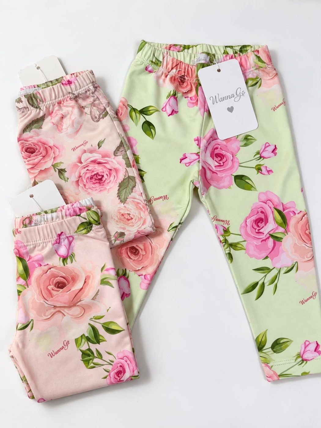 Calza de rosas microfibra