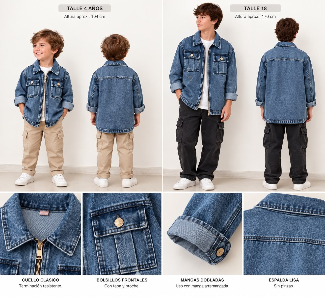 Camisaco de jean