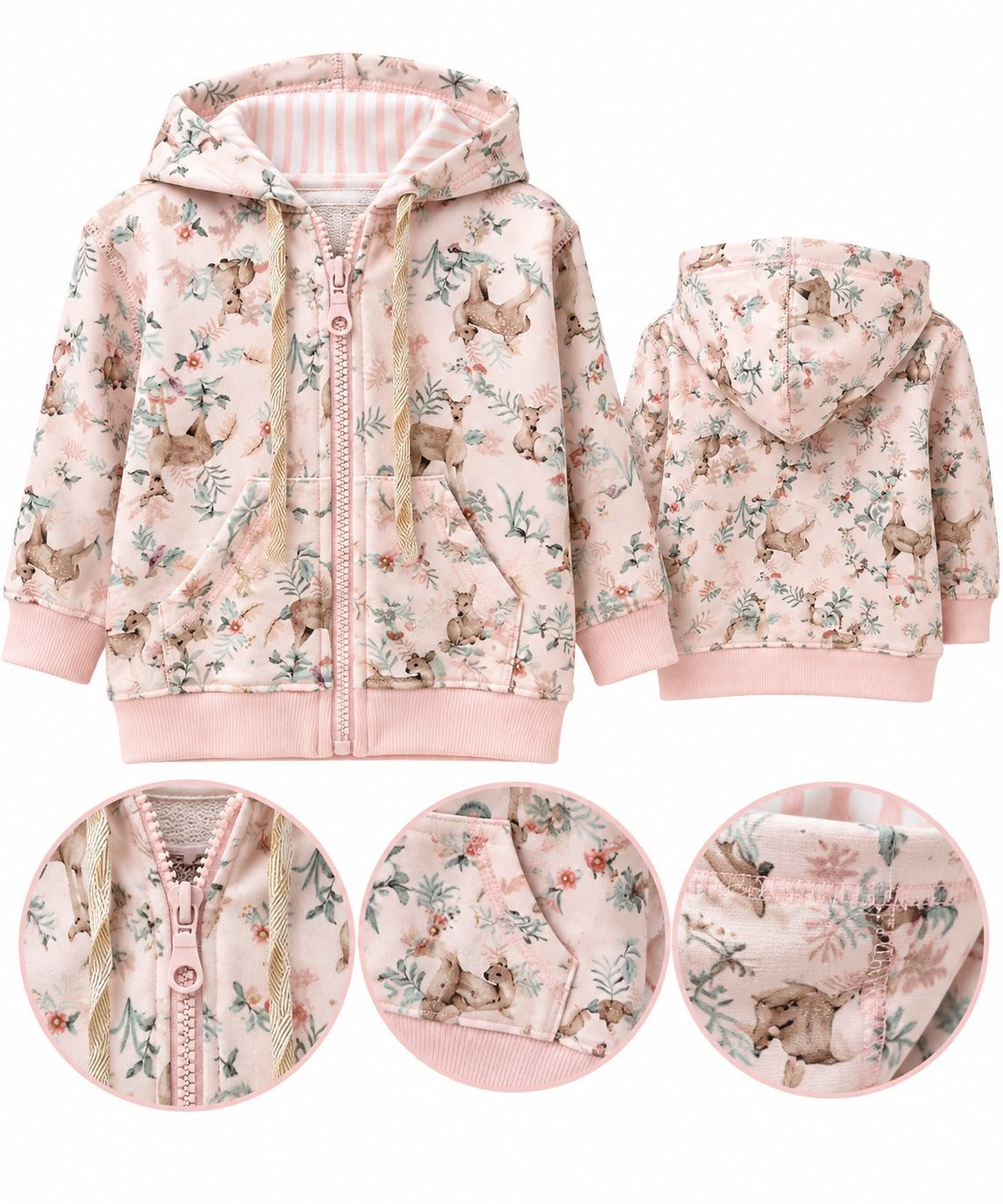 Campera rústica bambi