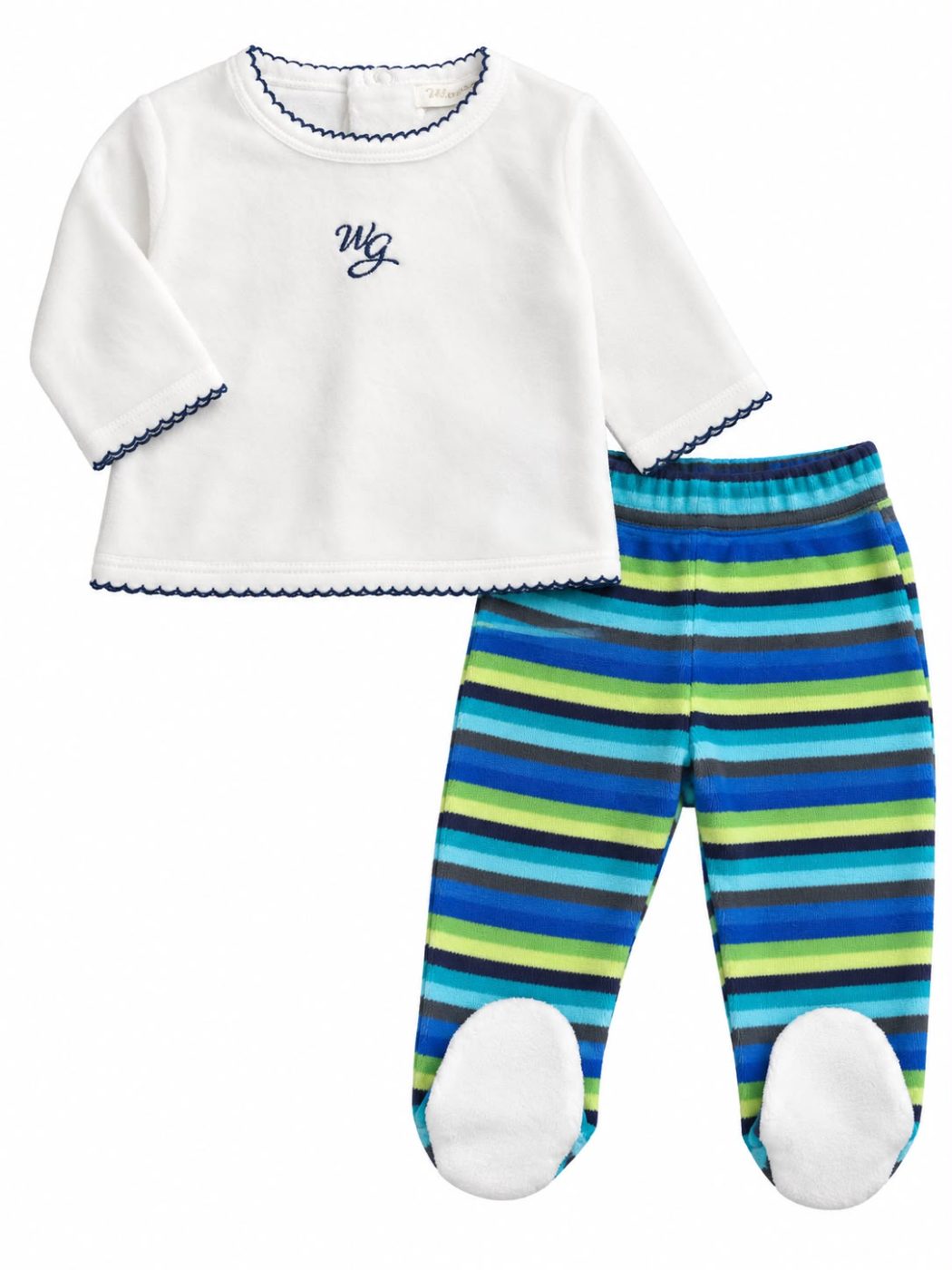 Conjunto plush/algodón Buzo+ ranita