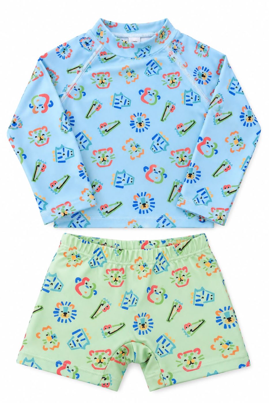 Conjunto UV remera + short de baño