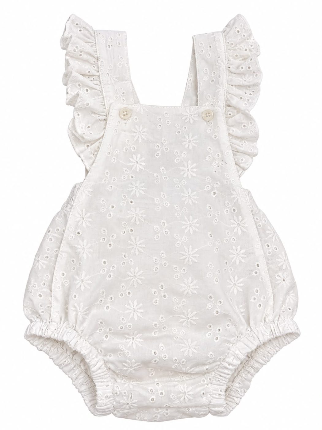 Enterito de broderie blanco