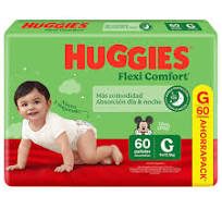 Huggies verdes Flexi-comfort G(60)