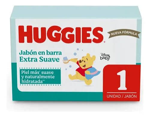 Jabón en barra extrasuave HUGGIES