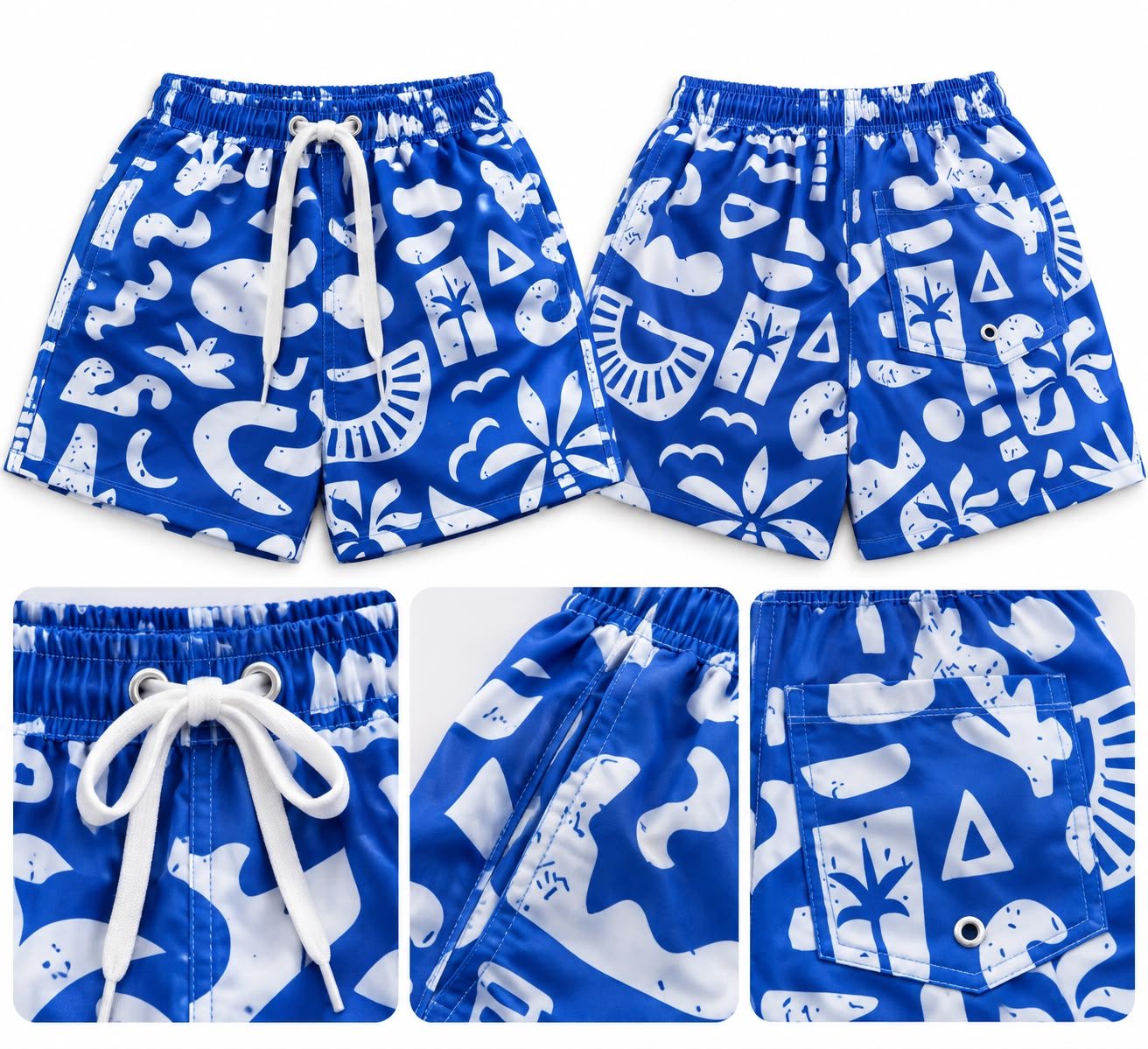 Malla estampada