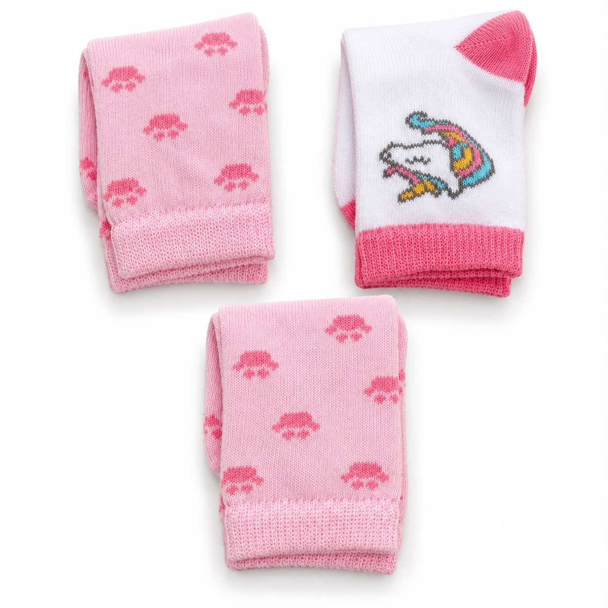 Medias mini bebe con estampa