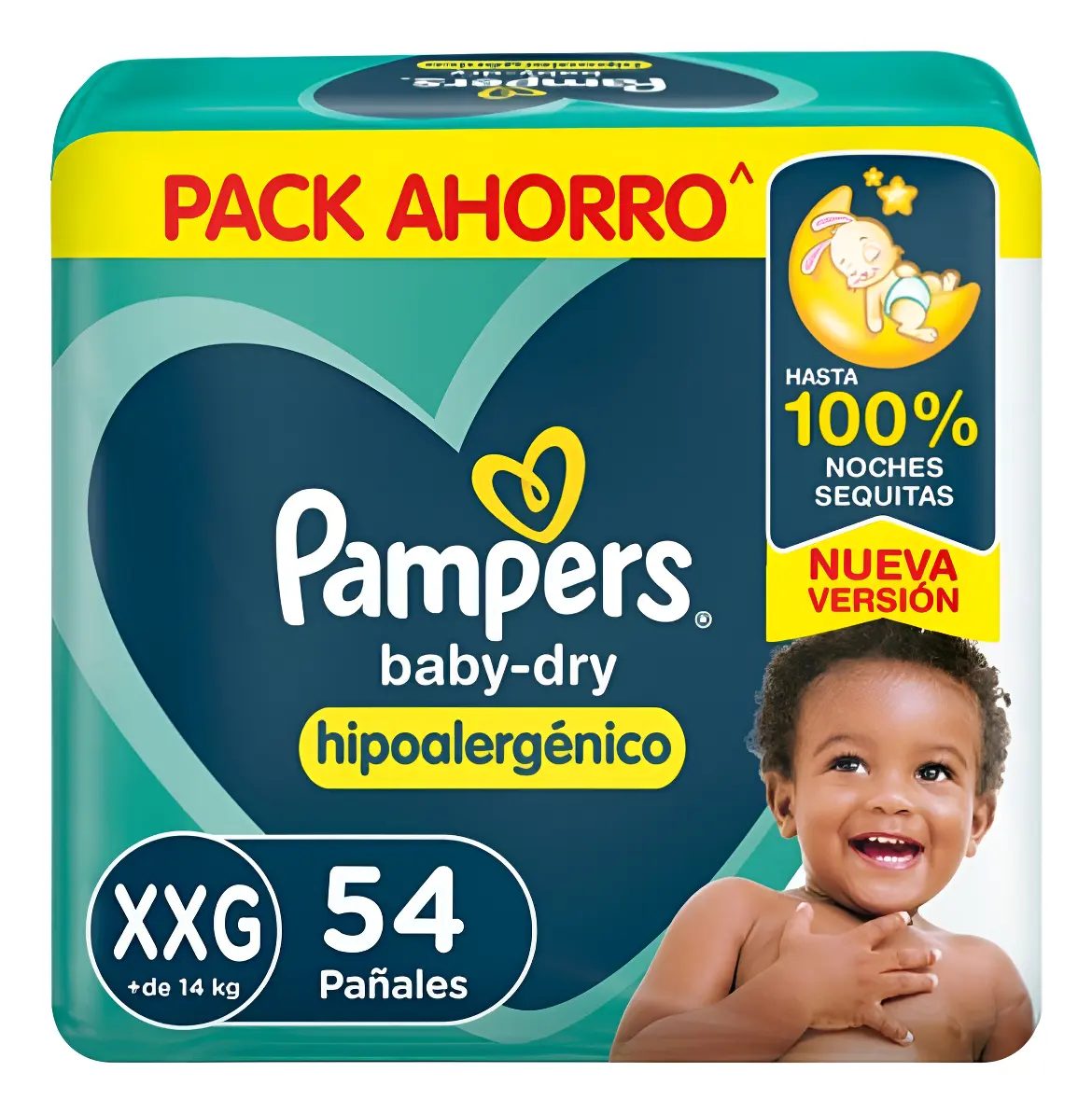 Pampers Baby-Dry XXG (x54)
