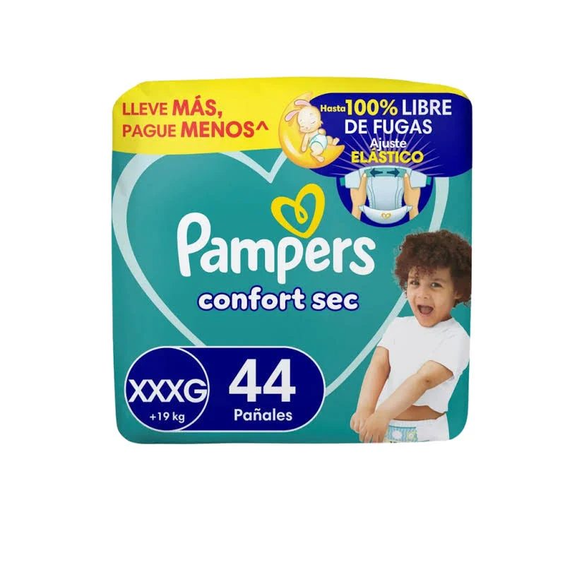 Pampers Confort Sec XXXG (x44)