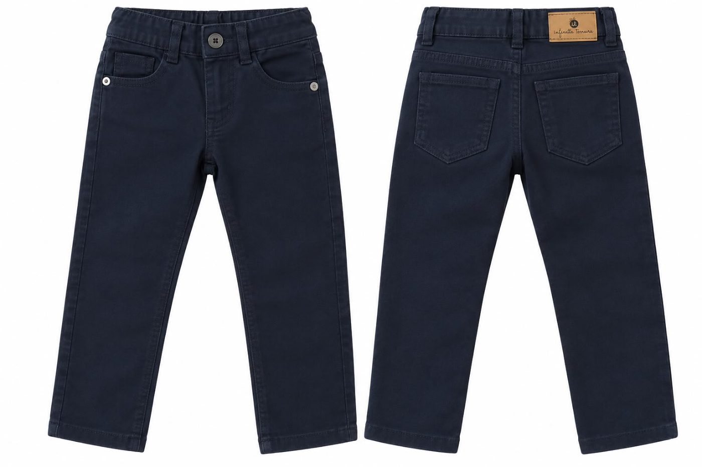 Pantalón clásico de gabardina