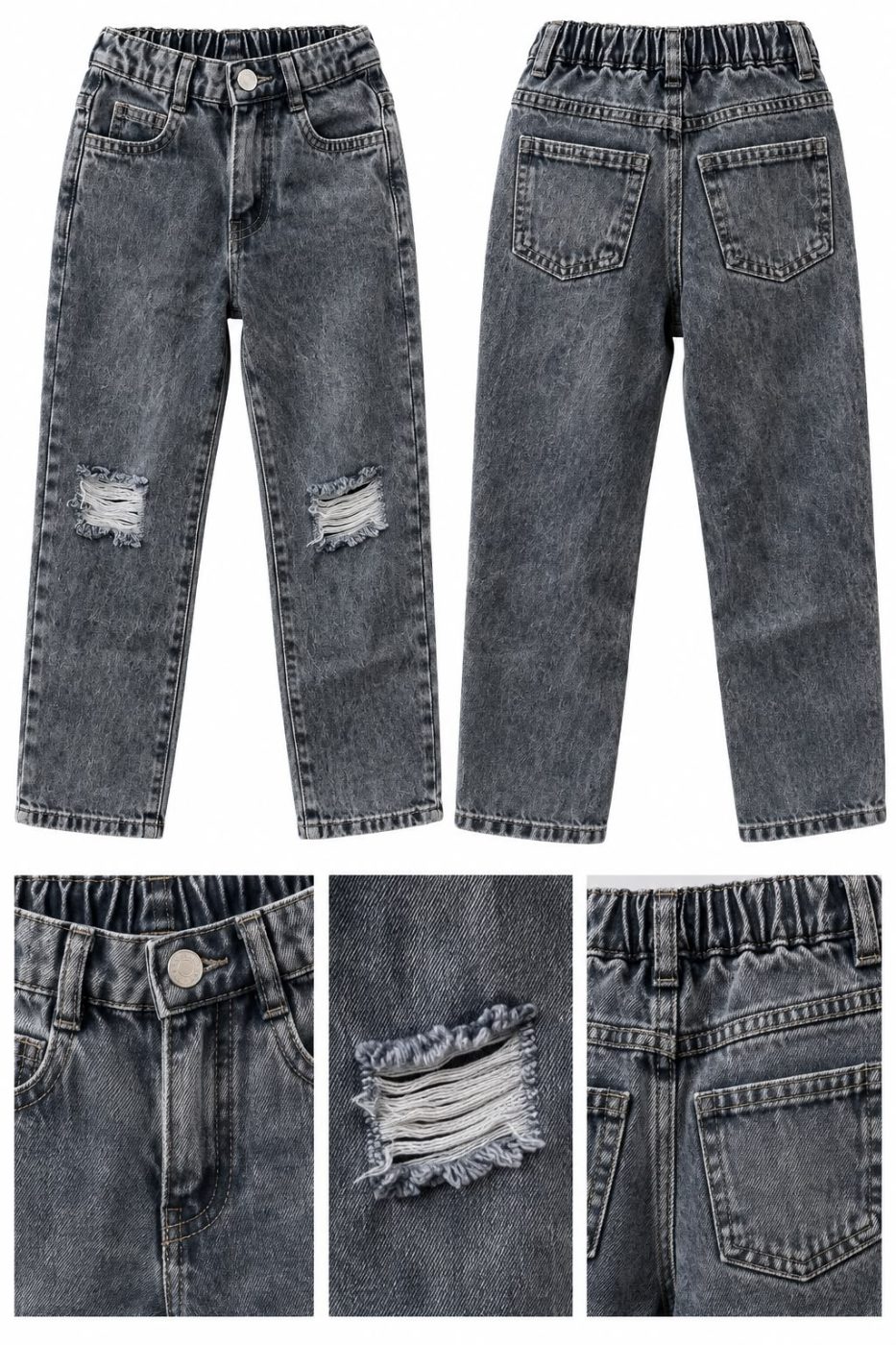 Pantalón con roturas