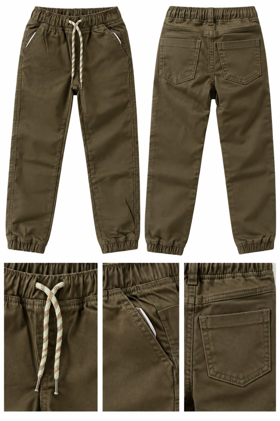 Pantalón de bengalina con puño