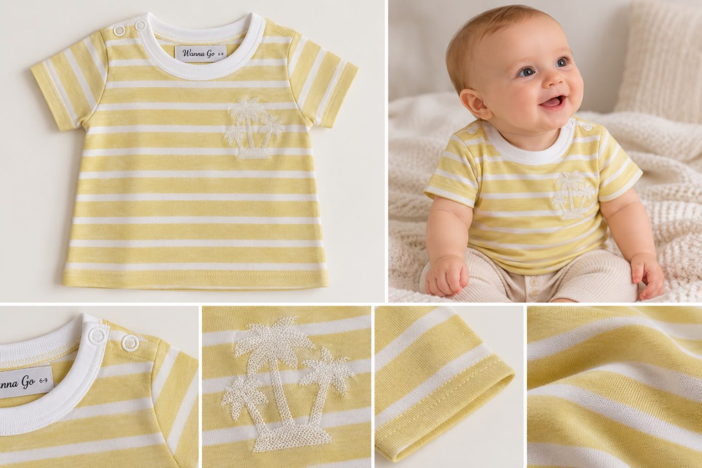 Remera a rayas PALMS