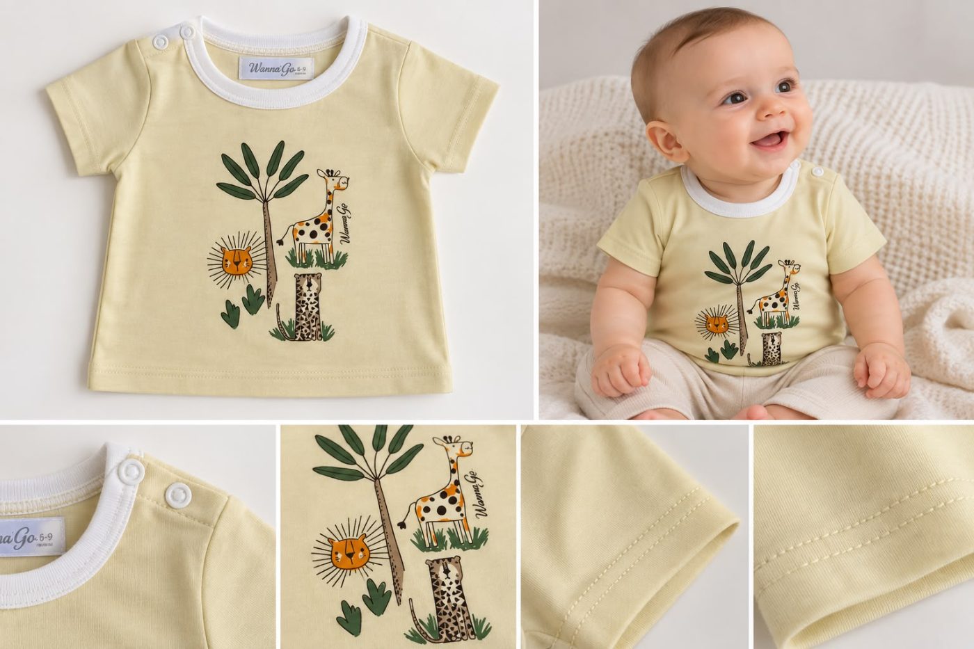 Remera animalitos