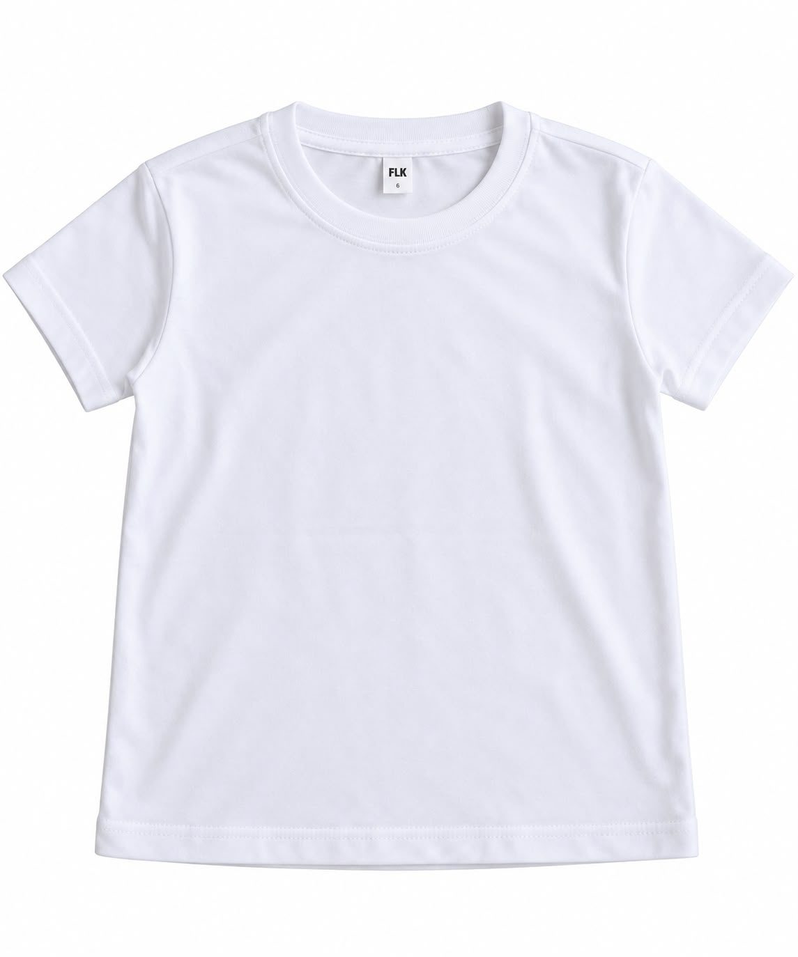 Remera blanca de algodón