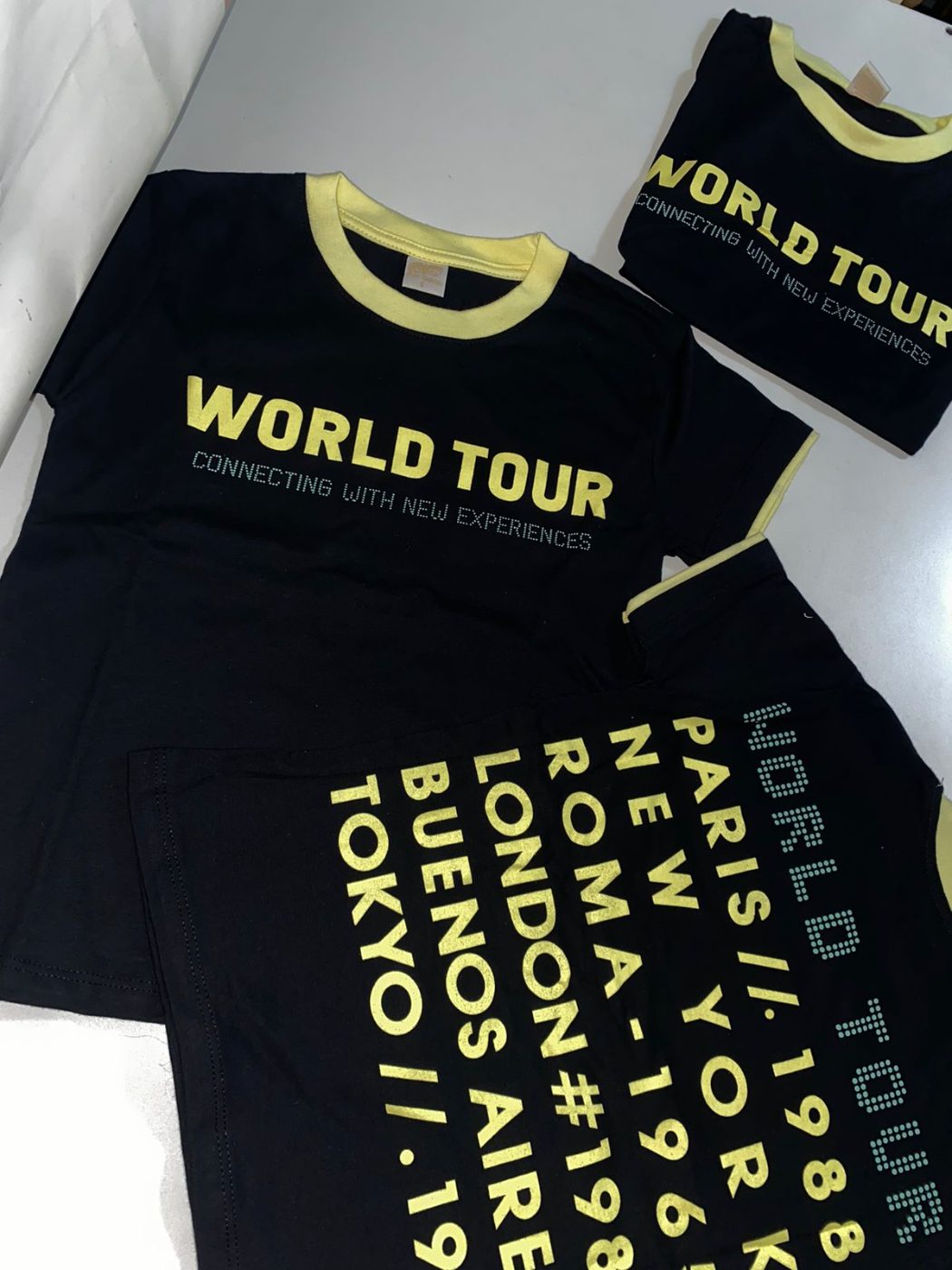 Remera doble estampa