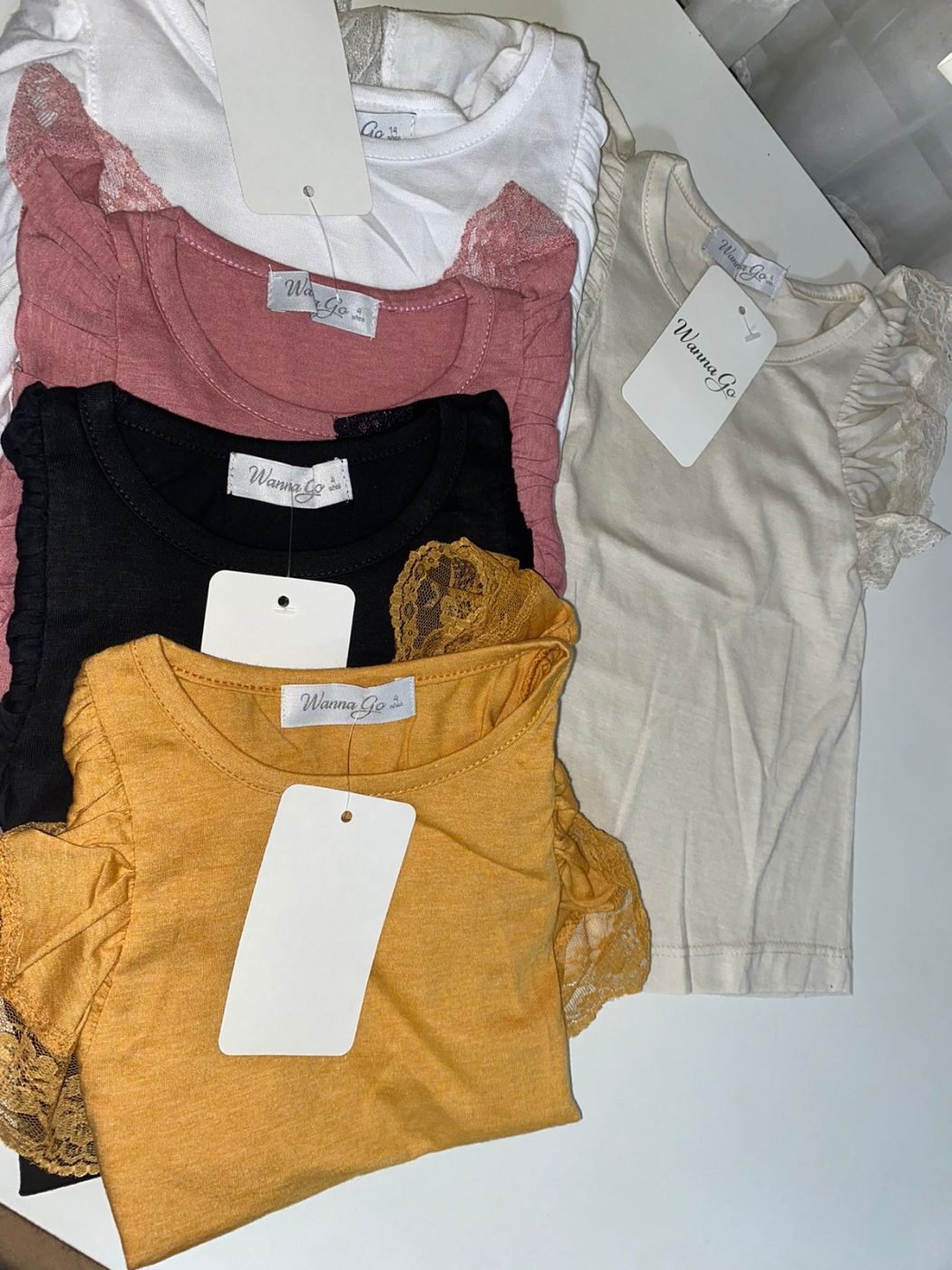 Remera Mangas en caída