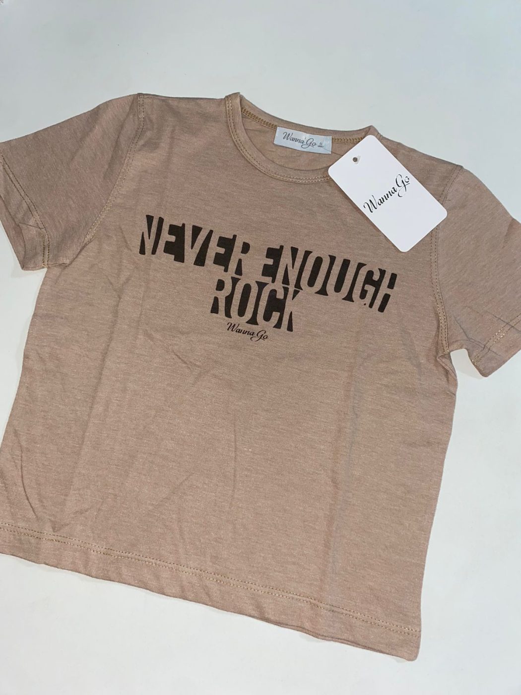 Remera Never rock