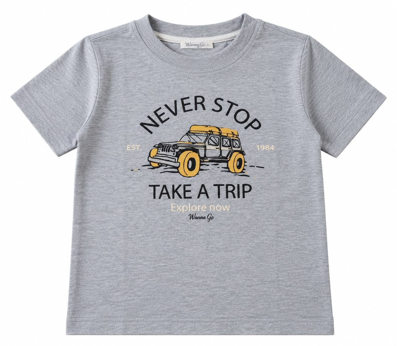 Remera NEVER STOP