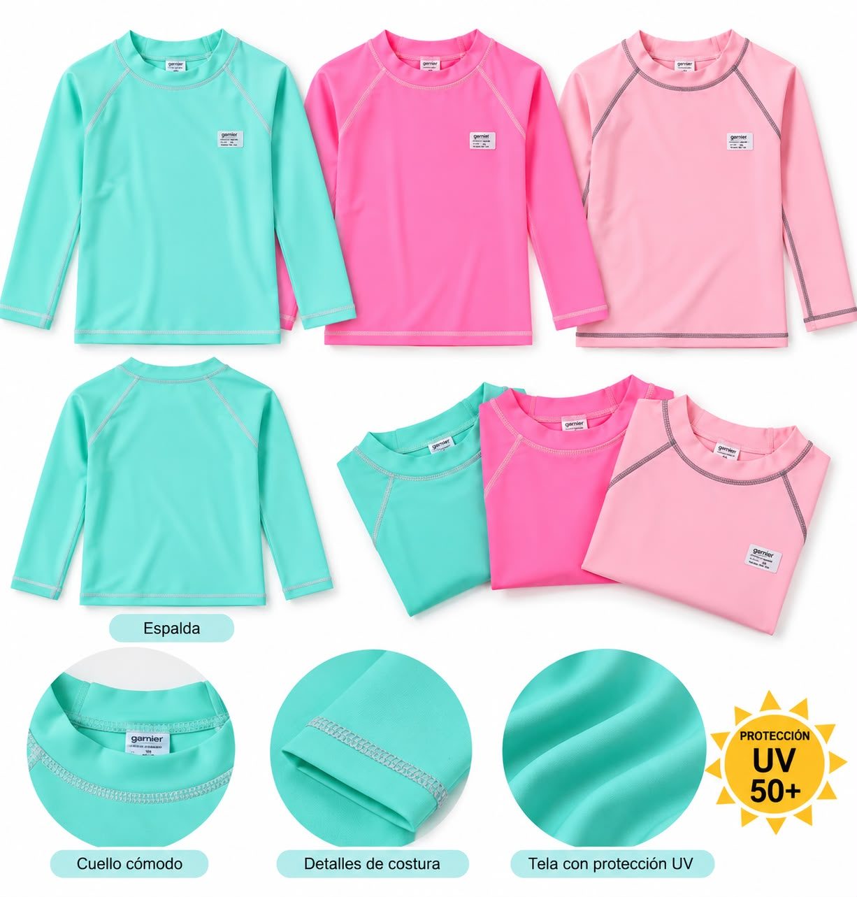 Remera UV lisa