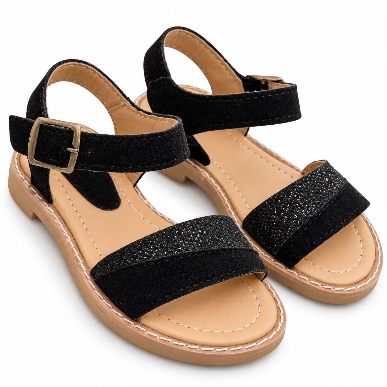 Sandalias de gamuza