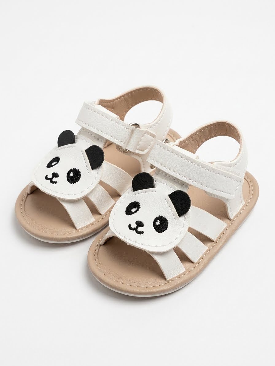 Sandalias "panda" (suela blanda, se pueden pisar)