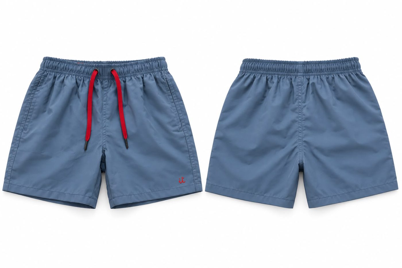 Short de baño en tela premium