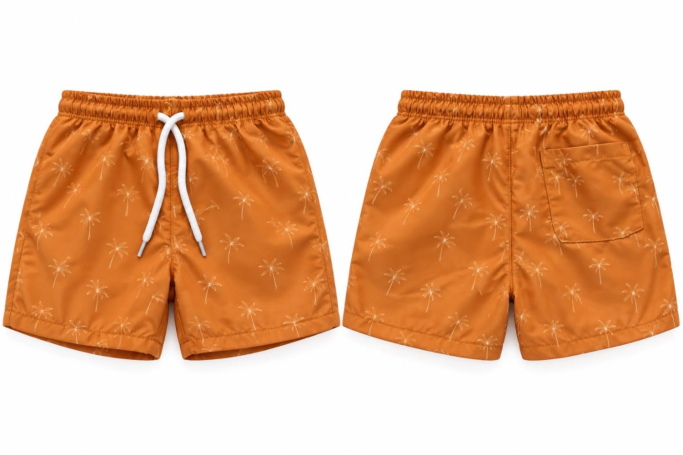 Short de baño estampado