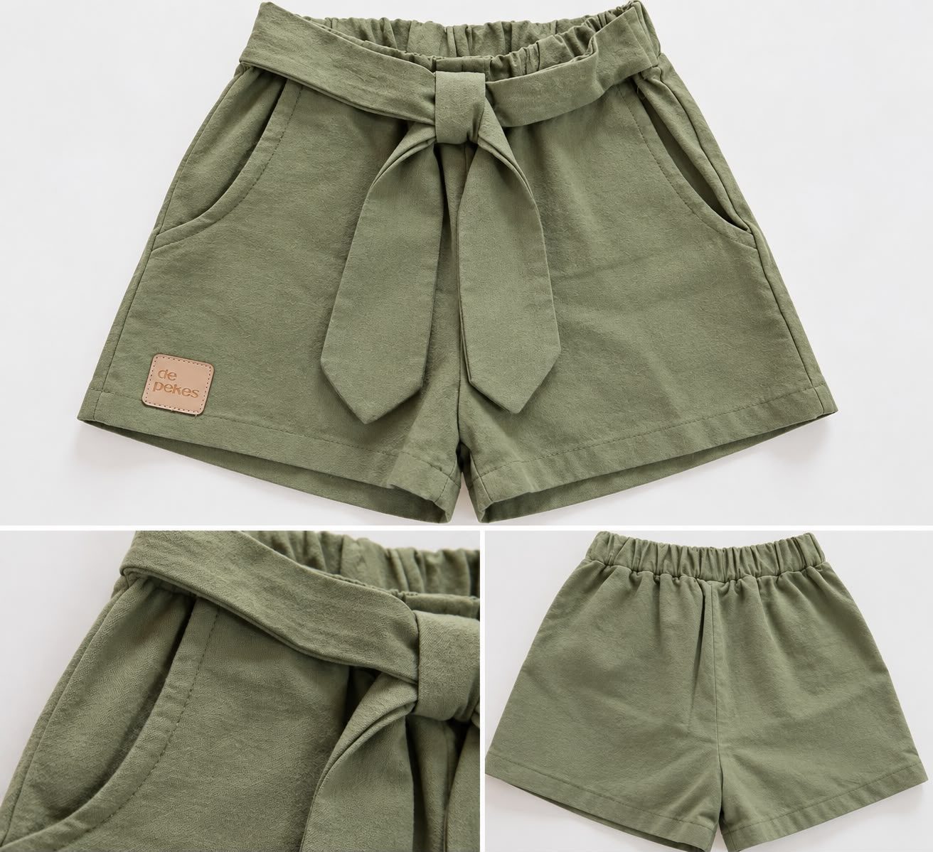 Short de tusor con lazo