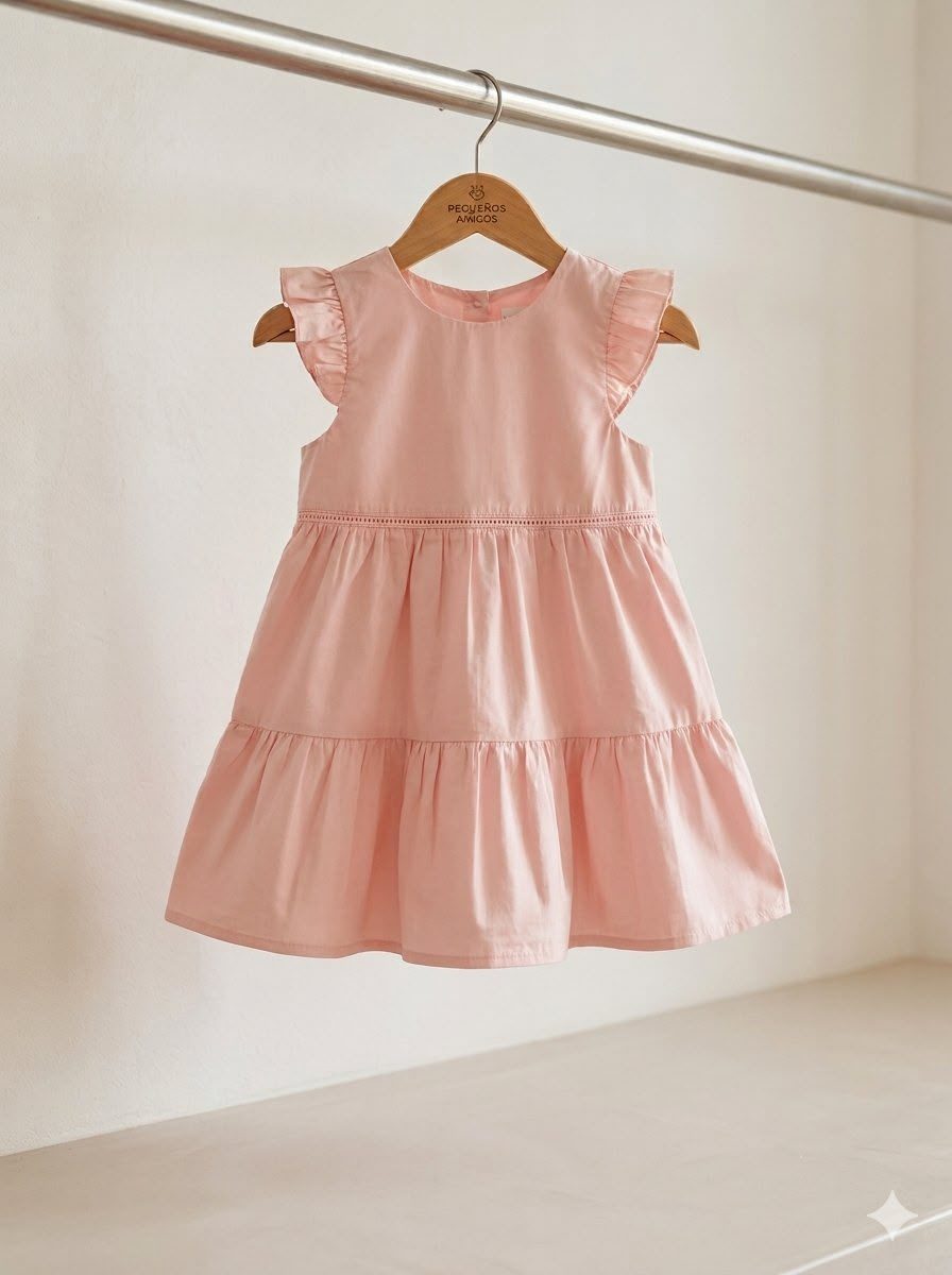 Vestido de poplin