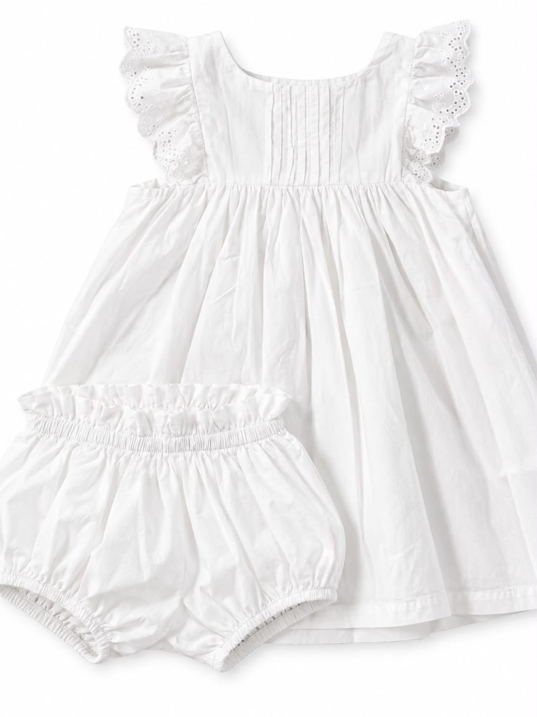 Vestido poplin con bombahudo