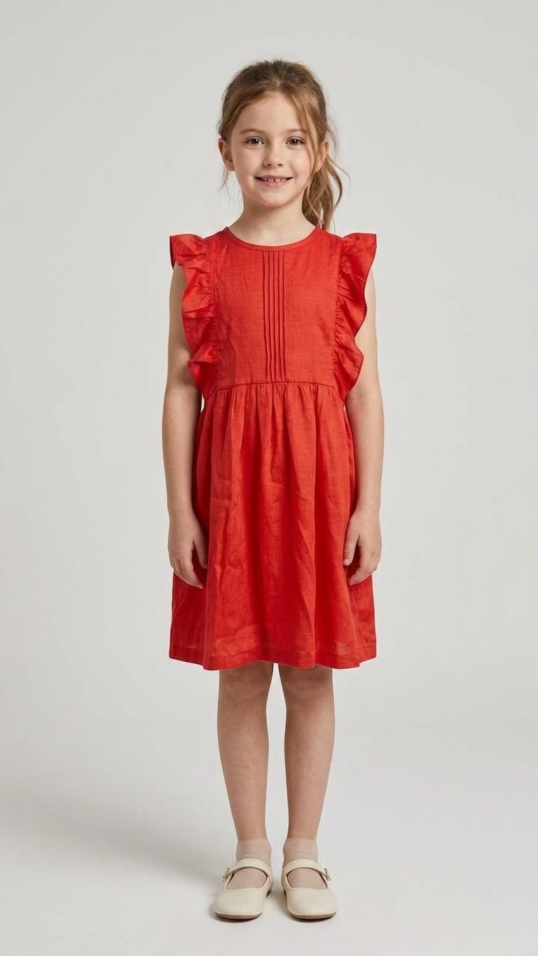 Vestido rojo de fiesta