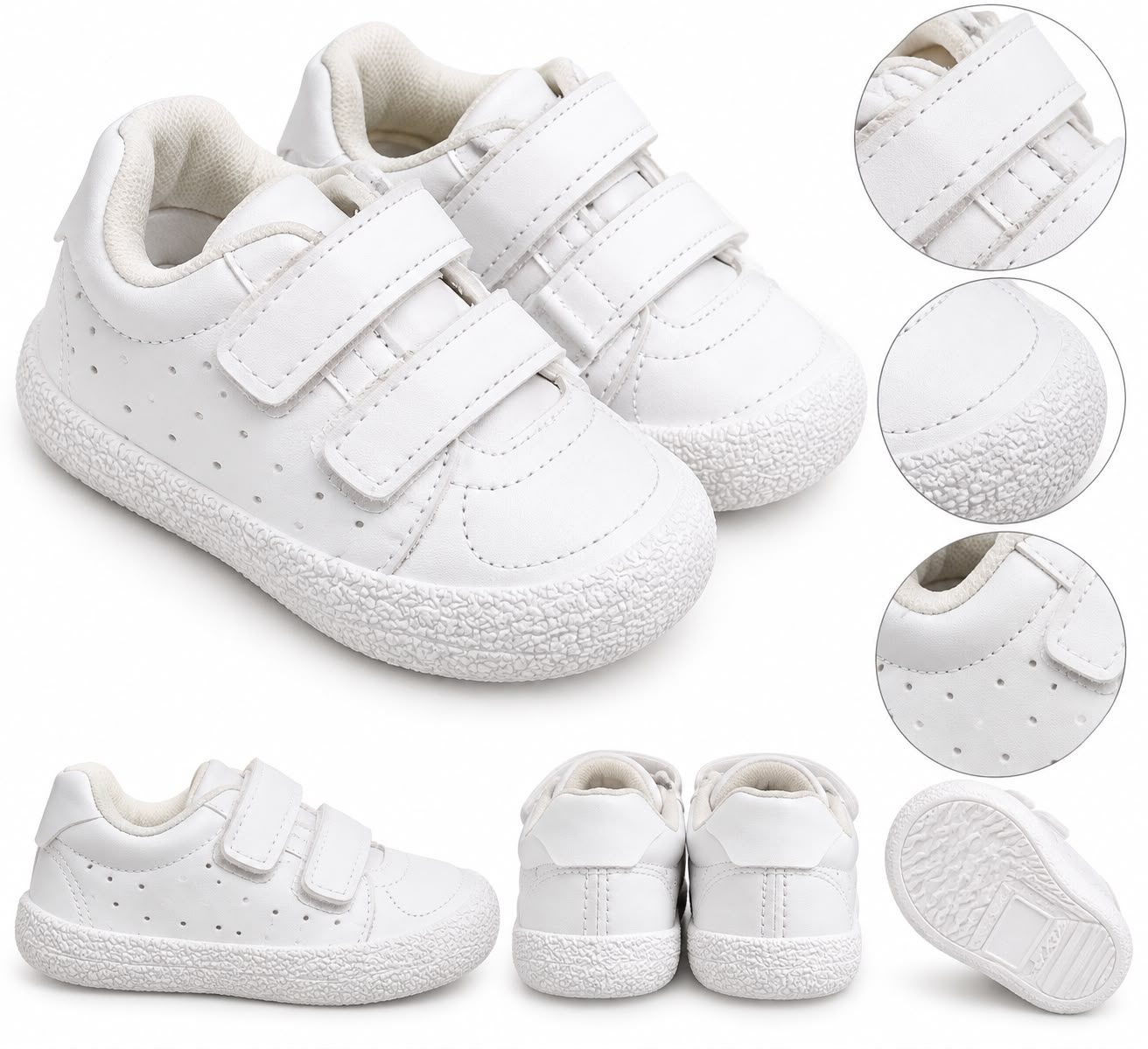 Zapatillas ergonómica Softy blancas